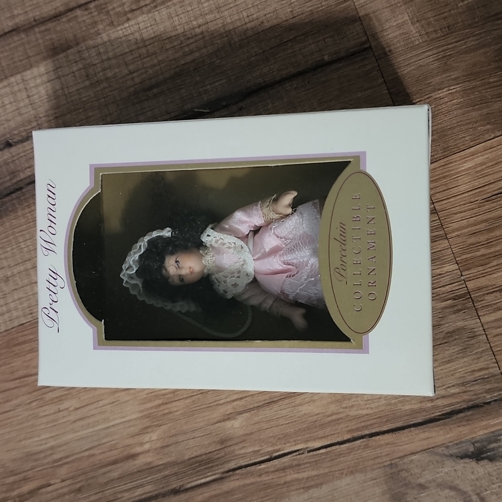 Pretty Woman Porcelain Collectible Ornament
